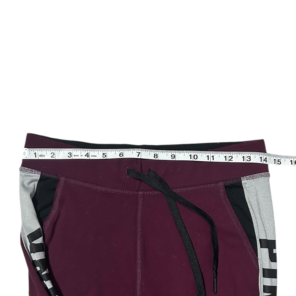 PINK Victoria's Secret Red and Gray Track Joggers - Picture 5 of 5